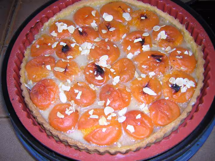 Tarte aux abricots
