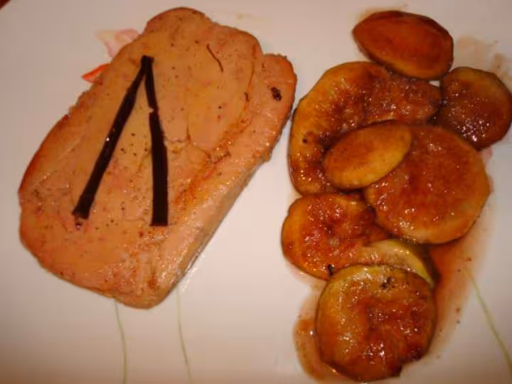 Escalopes de foie gras aux figues de pays