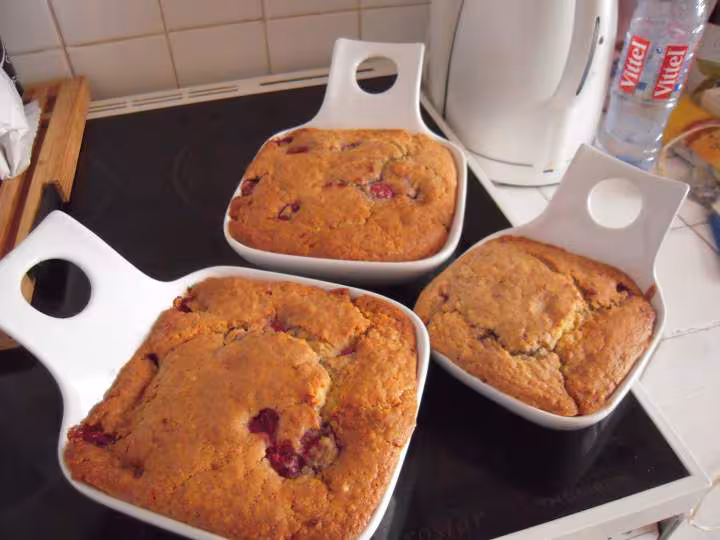 Muffins aux framboises