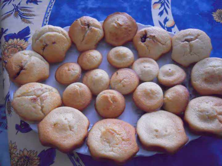 Muffins de vergeoise
