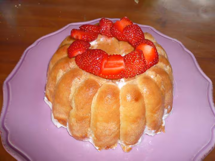 Charlotte aux fraises