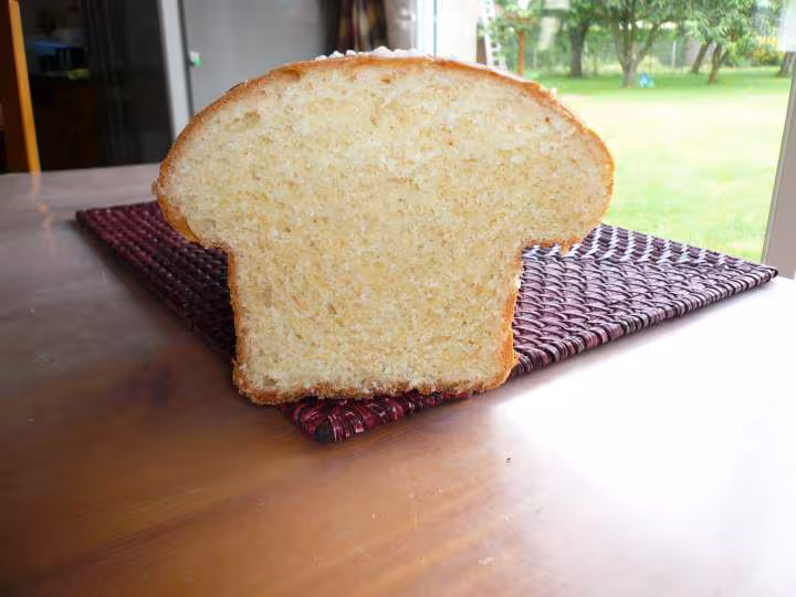 Interieure de la brioche selon la recette de viandette80