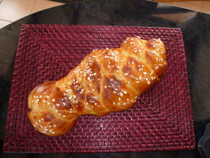 Ma premiere brioche tresse