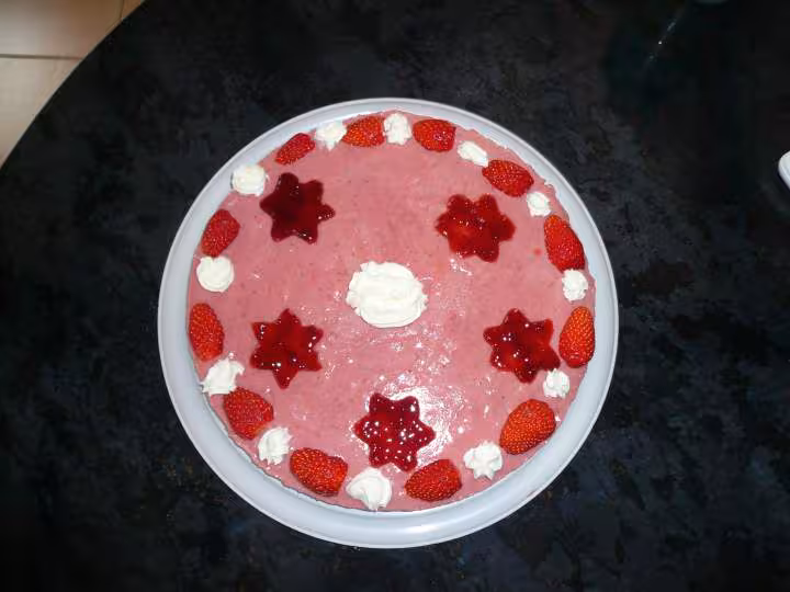 Mon premier bavarois a la fraise