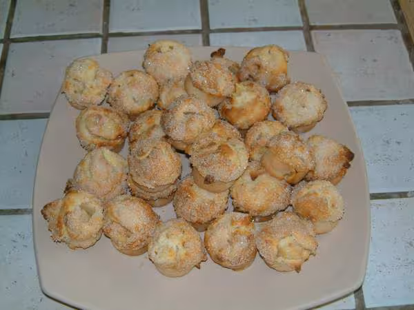 Minis muffins aux pommes