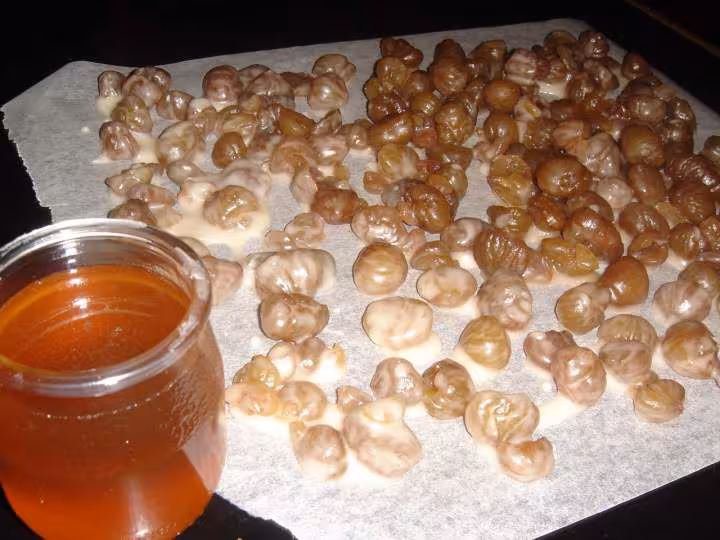 Marrons glaces maison sirop