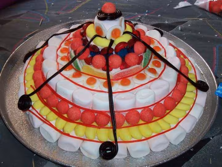 Gateau aux bonbons