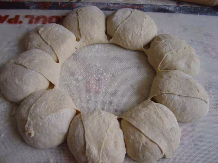 Couronne pain au levain