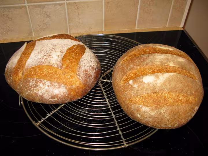 Cuisson pain au levain t65 map