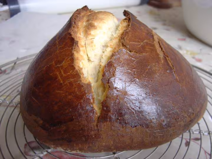 Fouace au levain et levure