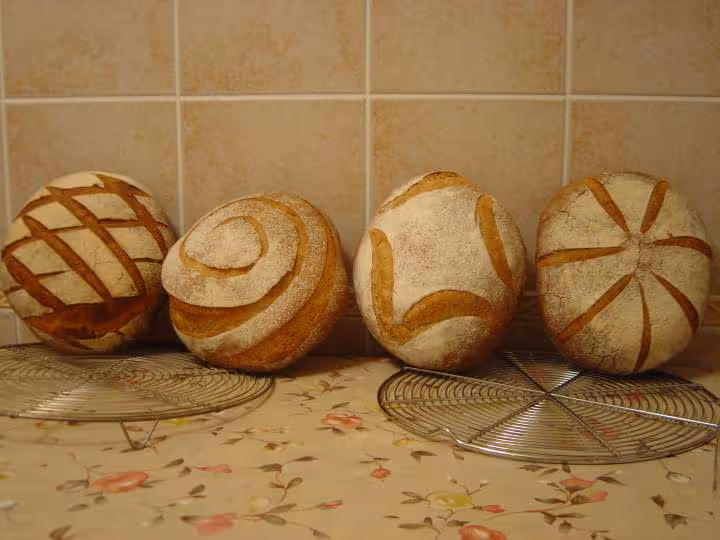 Fournee pain au levain 24 02 2007