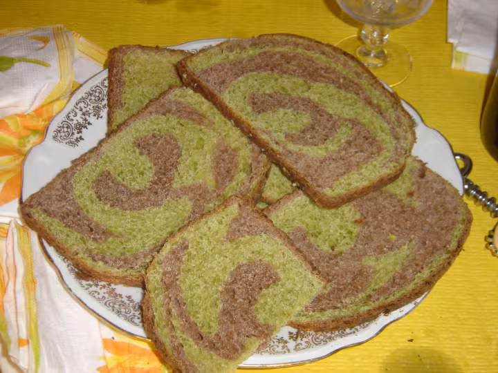 Pain chocolat the matcha
