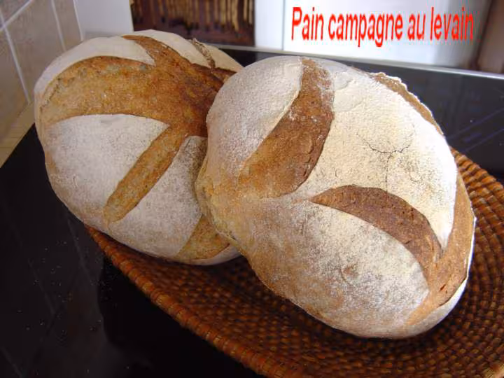 Pain de campagne au levain