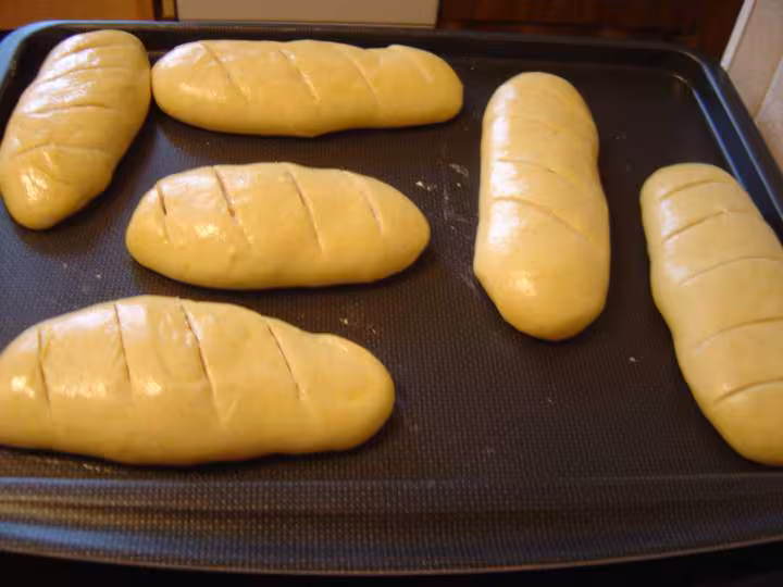 Pains au lait au levain