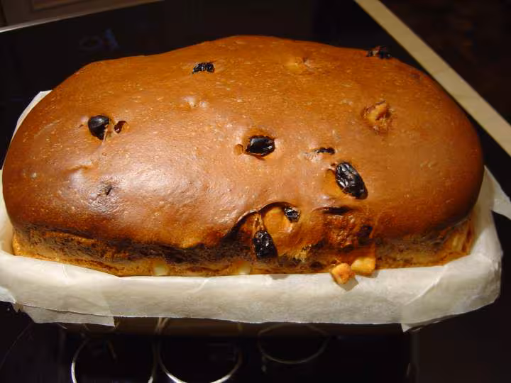 Panettone au levain cuisson 10 2007