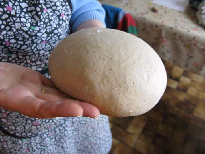 Pate au levain pour cougnous