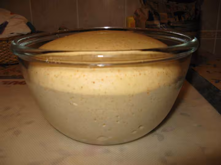 Pate au levain pour cougnous