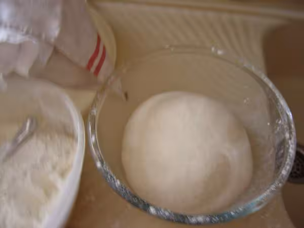 Pate pain au levain au repos