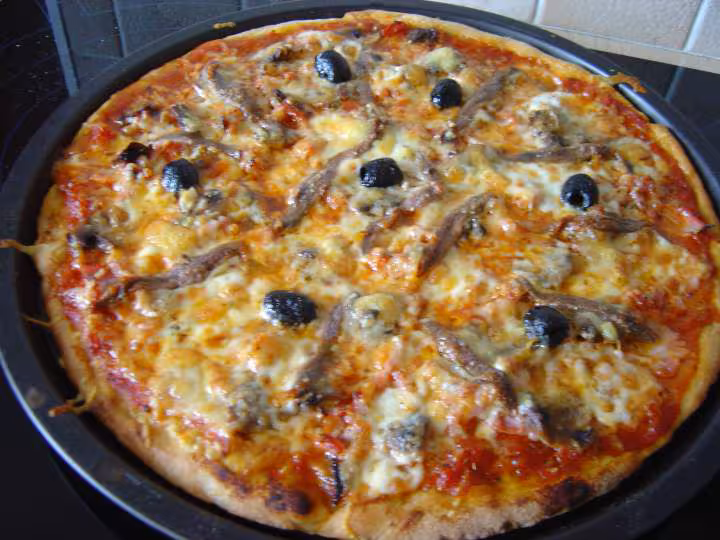 Pizza anchois