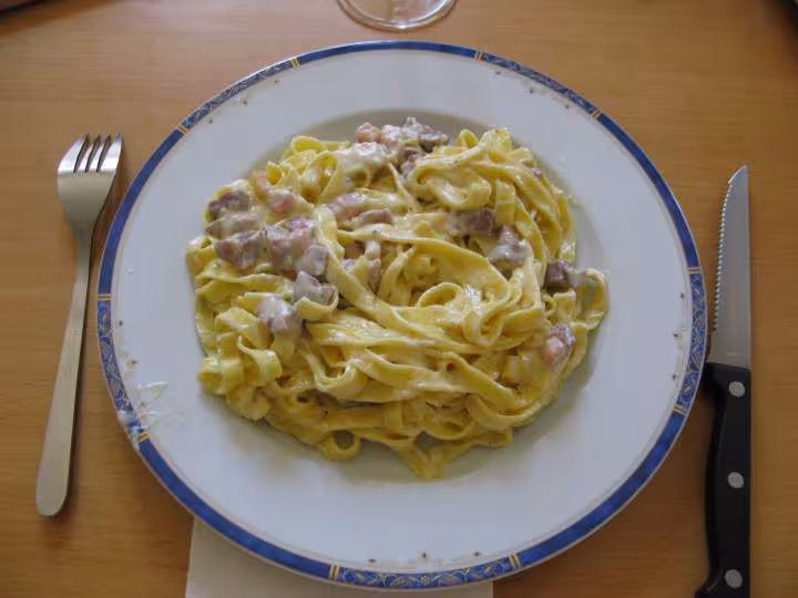 Tagliatelles au roquefort de franck