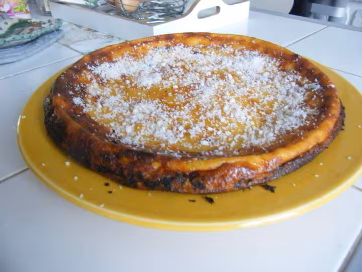 Flan ananas coco