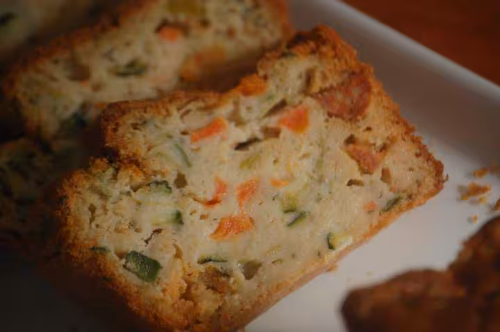 Cake petits legumes chorizo