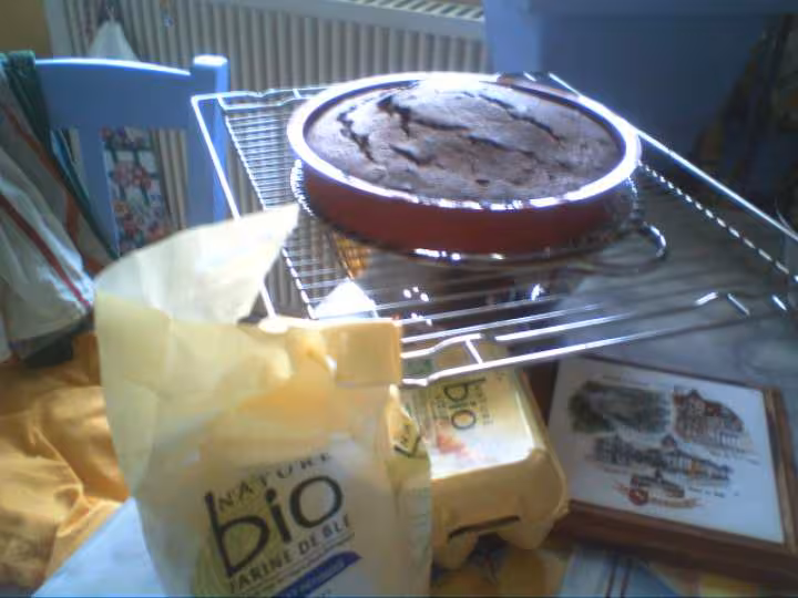 Gateau meringue au chocolat