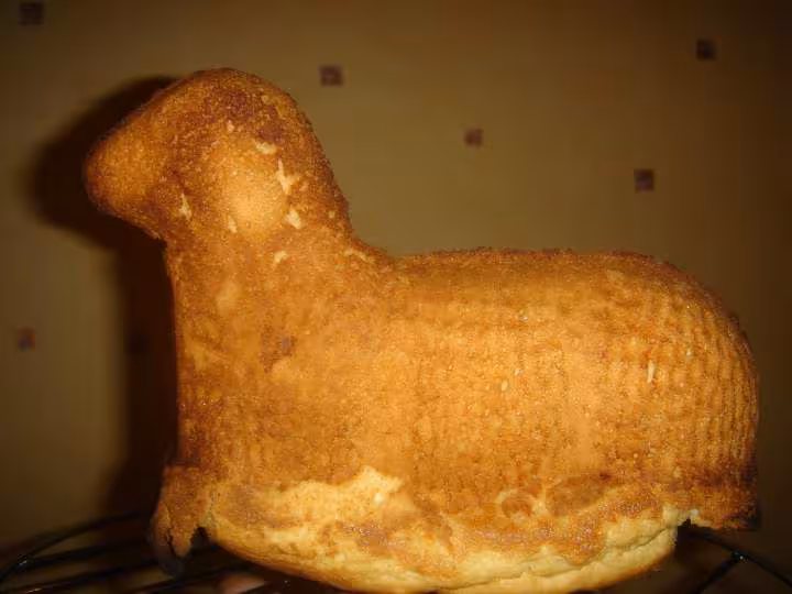 Agneau de paques 2008 tondu