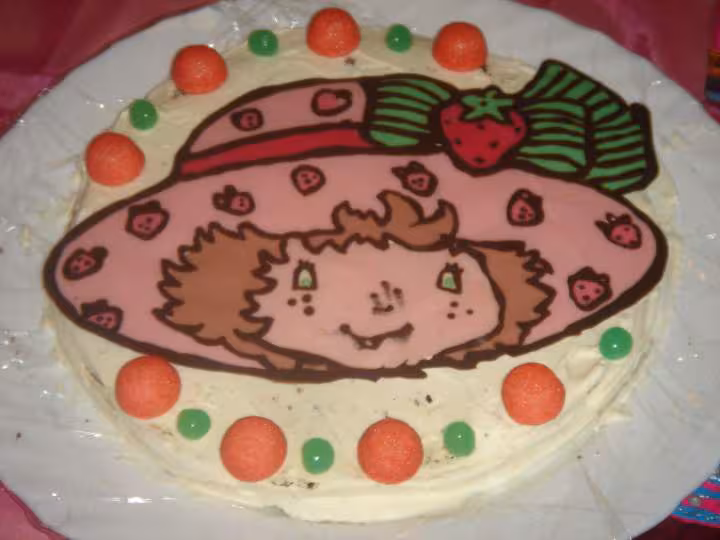 Gateau choco et charlotte aux fraises ratee