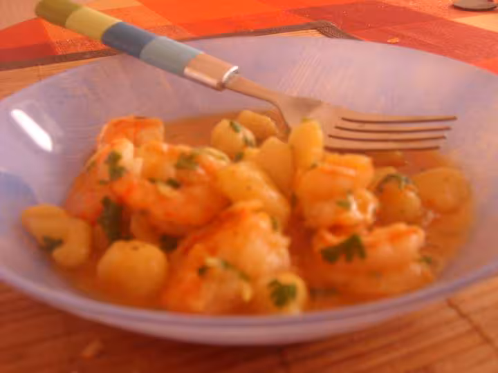 Dombres aux crevettes