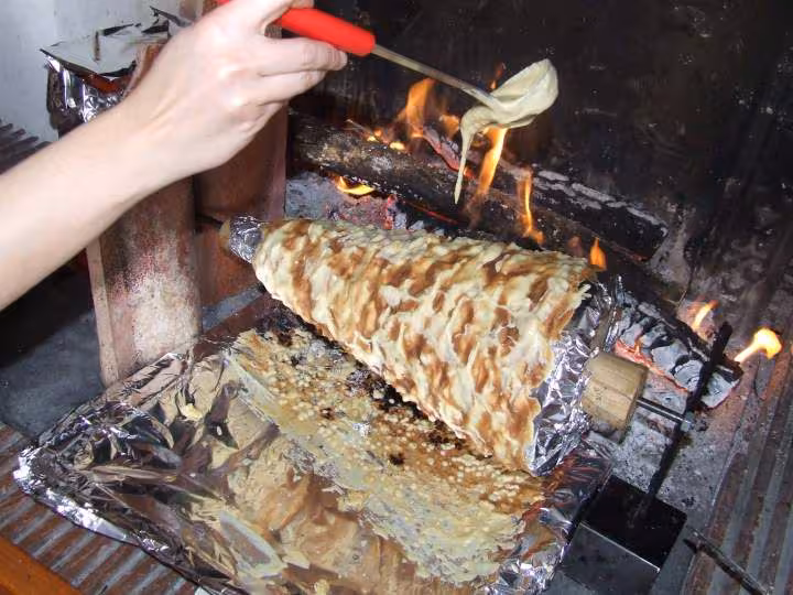 Gateau a la broche