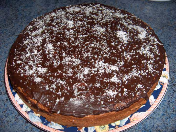 Gateau chocolat coco