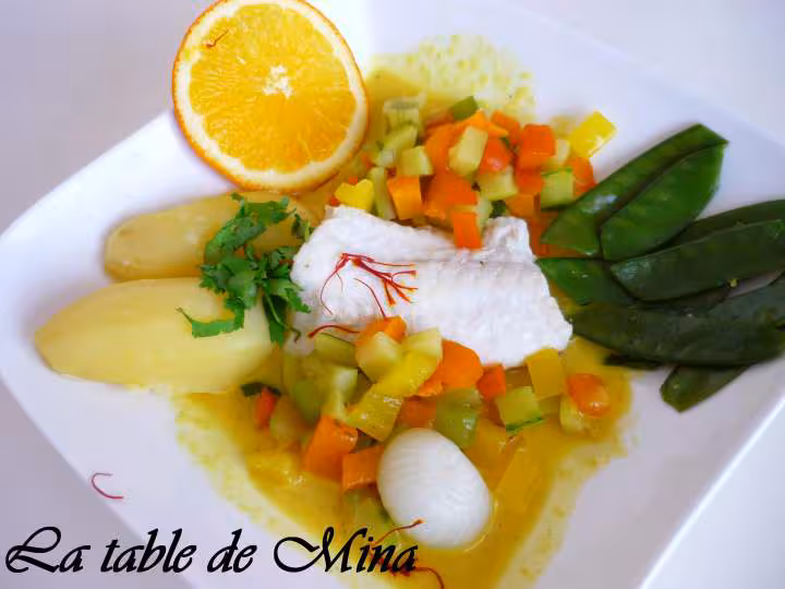 Colombo de la mer et sa brunoise