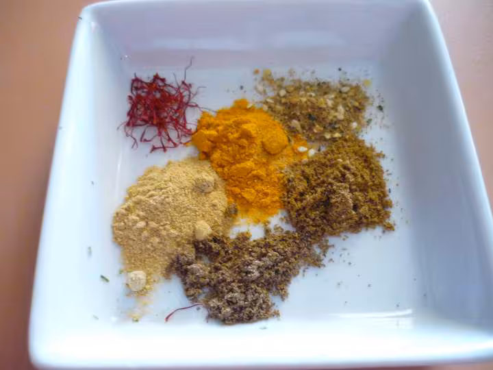 Colombo de la mer et sa brunoise