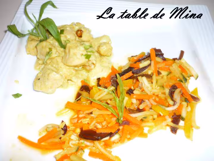 Curry de poulet