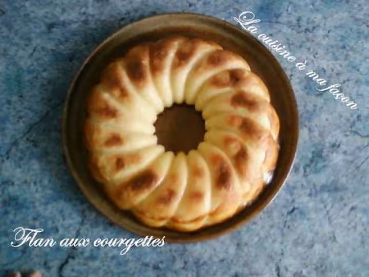 Flan de courgette