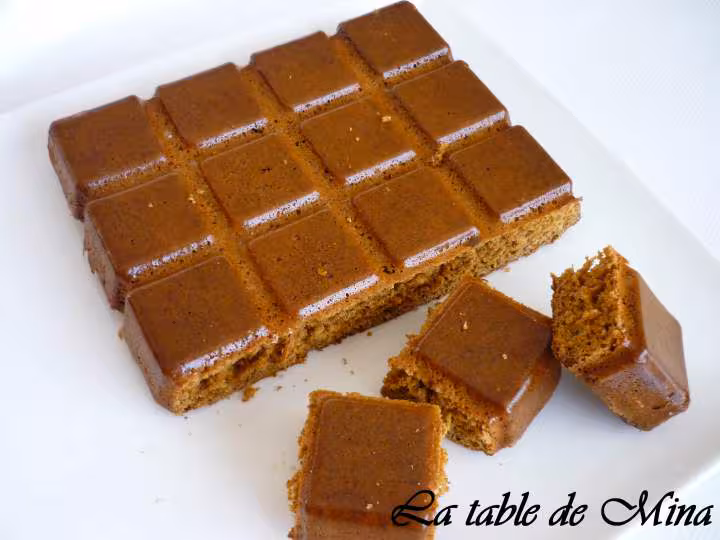 Gateau a la vergeoise et lait en poudre