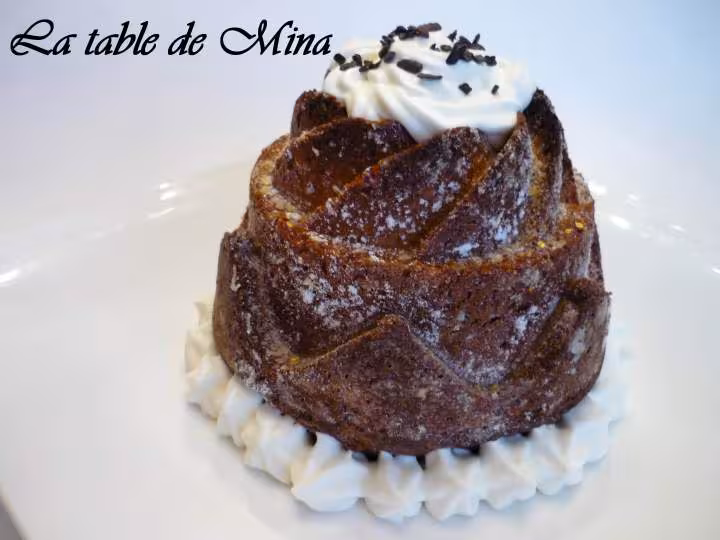 Gateau au miel et a la vanille