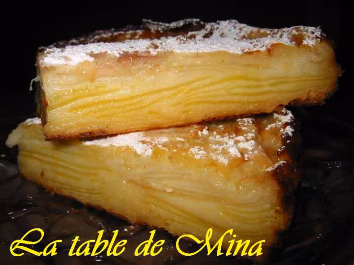 Gateau invisible aux pommes amp poires