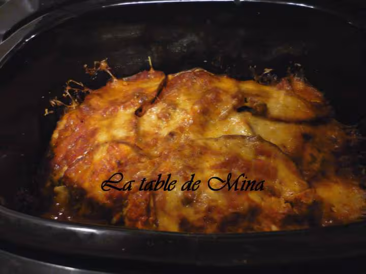 Grati d aubergines