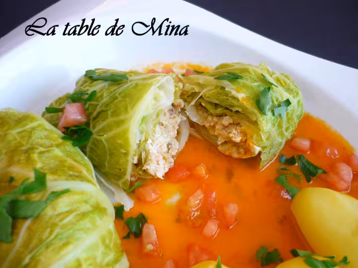 Mousse de dinde en papillote de choux