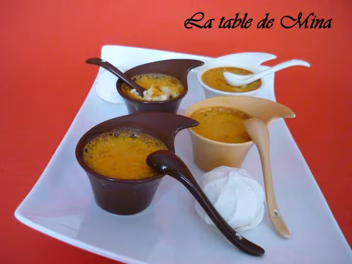 Petits pots de cremes bailey s