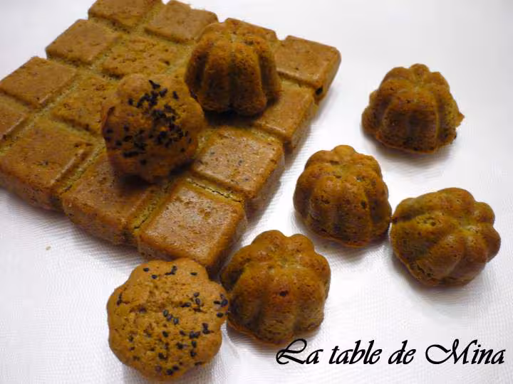 Soupe de poires et cakes au the vert