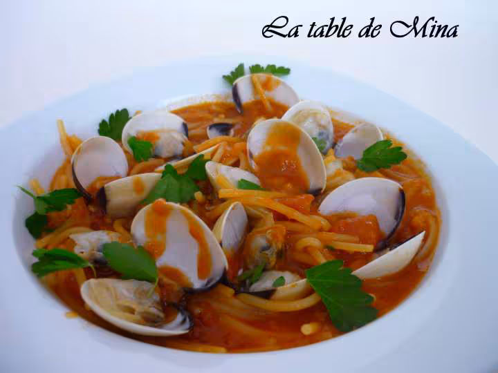 Spaghettis aux palourdes