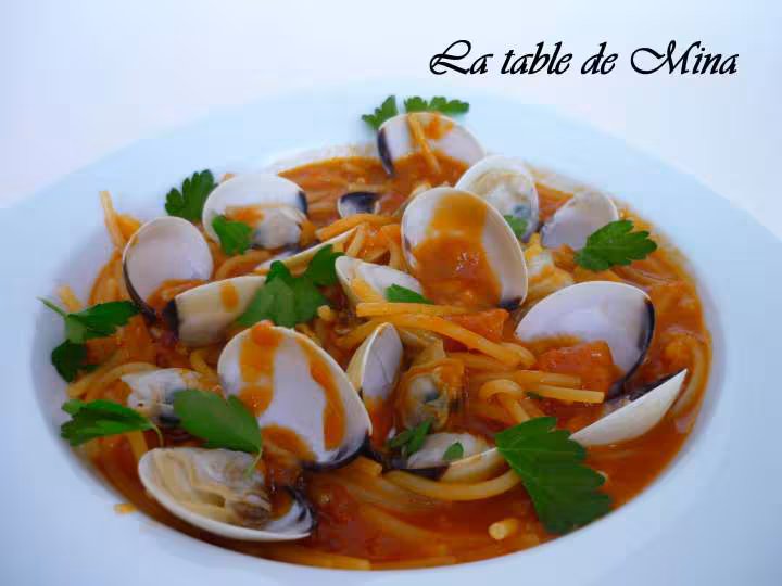 Spaguetties aux palourdes
