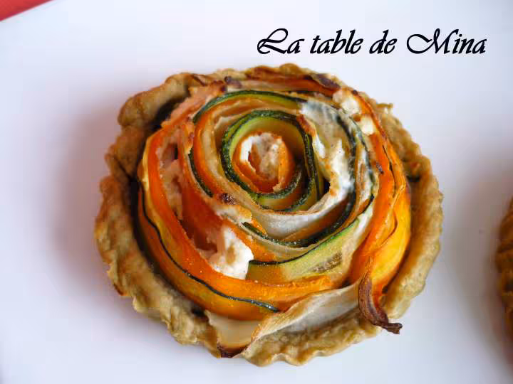 Tartelette serpentin aux legumes