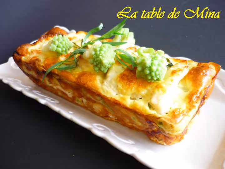 Terrine de loup au chou romanesco et estragon