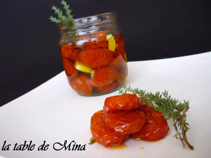 Tomates confites