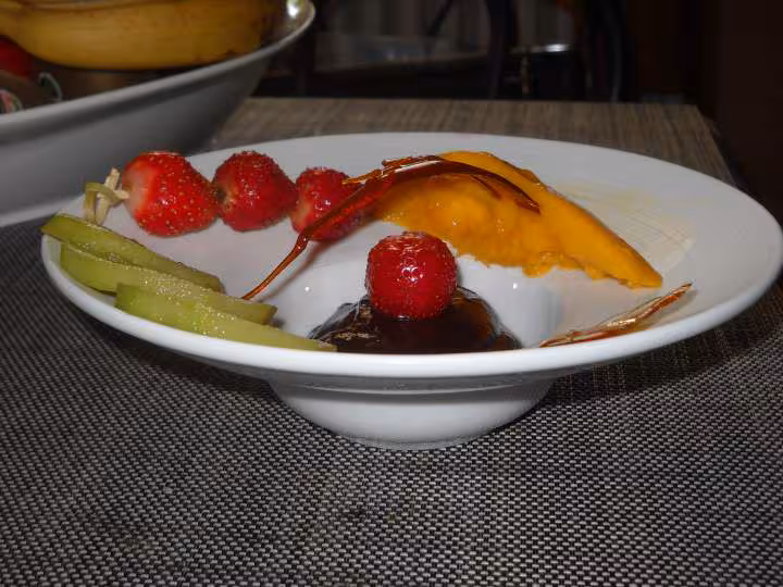 Chocolat et fruits 3