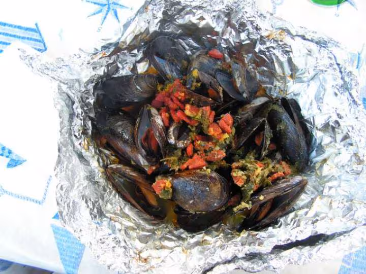 Moules au chorizo